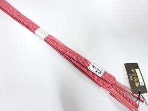 未使用品　正絹　手組帯締め